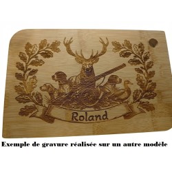 Planche à découper 38 x 27 cm gravée | Aga Personnalisation
