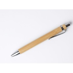Stylo en Bambou Personnalisé – Gravure Laser (Max 15 caractères)