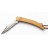 Couteau pliant en bois gravé | Aga Personnalisation