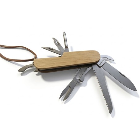 Couteau Suisse en Bois Personnalisé - Gravure sur Mesure | AgA personnalisation