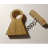 Tire-bouchon - support bouteille en Bois à Personnaliser | Gravure sur Mesure