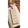 Cadeau Maman : Marque-page en Bois Personnalisé avec Gravure