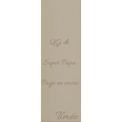 Cadeau Papa : Marque-page en Bois Personnalisé avec Gravure