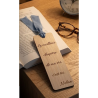 Cadeau Papa : Marque-page en Bois Personnalisé avec Gravure
