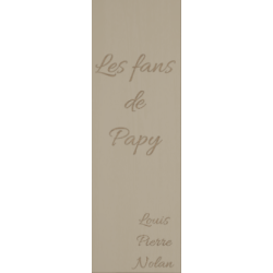 Cadeau Papy : Marque-page en Bois Personnalisé avec Gravure
